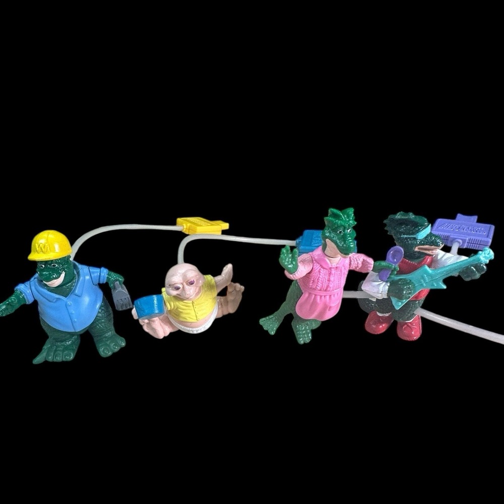 Disney‎ The Dinosaurs Not The Mama Mom  2.5" Figure VTG 90s Lot of 4 Toys